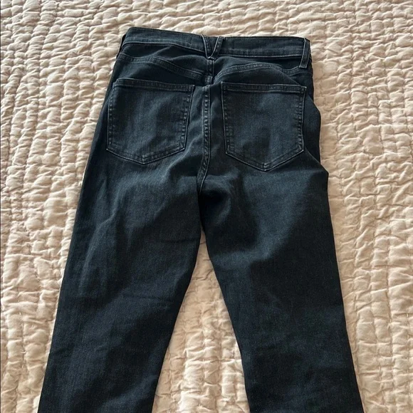 Veronica Beard RYLEIGH slim straight high-rise black jeans size 26 1/2 - Picture 5 of 11